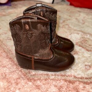 Frye baby cowboy boots